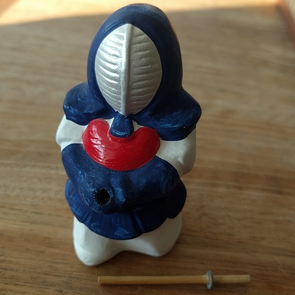 Japanese clay Samurai Warrior - Picture 8 of 12